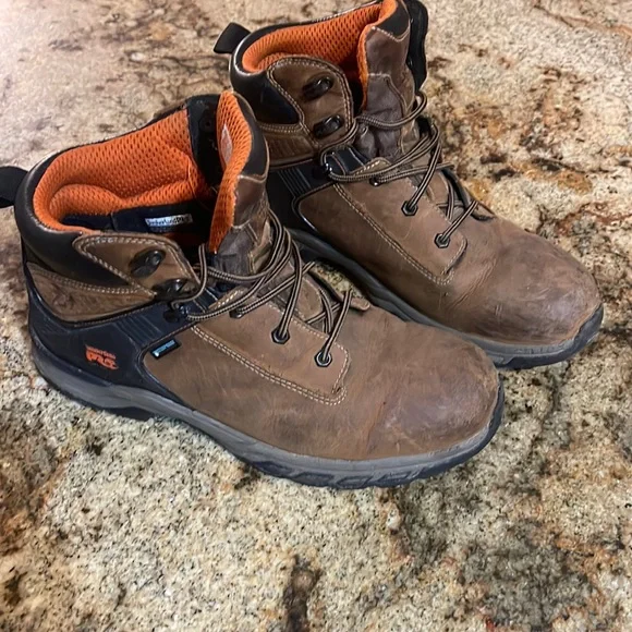 Timberland pro work boots gently used. Timberland PRO Boondock Composite Toe Waterproof Work Boot  main image 4